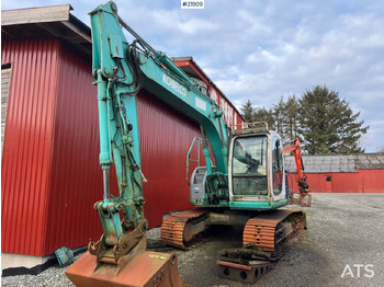 Excavadora de cadenas Kobelco sk135SRLC m/ pusseskuffe og graveskuffe: foto 2
