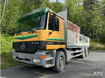 Camión caja abierta MERCEDES-BENZ Actros 2543