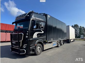 Camión caja cerrada MERCEDES-BENZ Actros