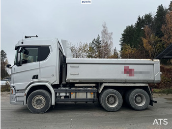 Camión volquete Scania R580 6x4 Brøyterigget Tippbil: foto 4