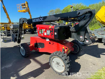 Camión con plataforma elevadora MANITOU