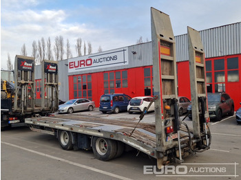 Semirremolque góndola rebajadas 2020 Moeslein TTA 21T Twin Axle Low Loader Trailer, Loading Ramps: foto 3