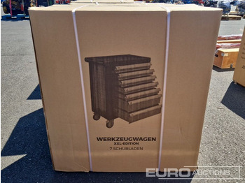Equipo de taller Unused Erdmann XXl Edition 7 Drawer Tool Cabinet c/w Profi Tools: foto 2