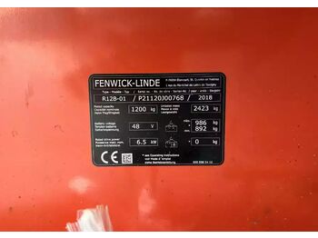 Retráctil Linde R12B-01: foto 4 Retráctil Linde R12B-01: foto 4