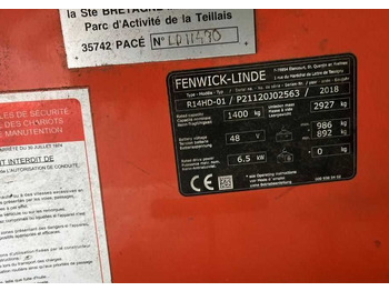 Retráctil Linde R14HD-01: foto 4