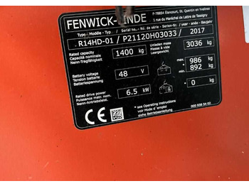 Retráctil Linde R14HD-01: foto 4