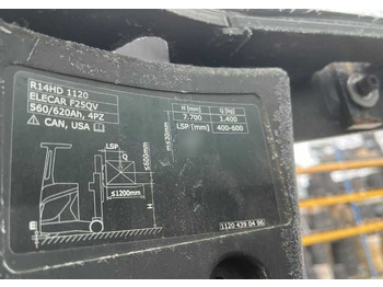 Retráctil Linde R14HD-01: foto 5