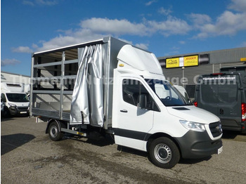 Furgoneta con caja de lona MERCEDES-BENZ Sprinter 317