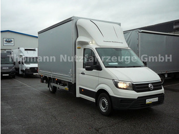 Furgoneta con caja de lona VOLKSWAGEN Crafter