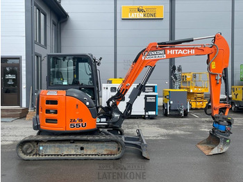 Excavadora de cadenas HITACHI ZX55