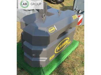 Contrapeso para Maquinaria agrícola Kaber small lodestone counterweight 1200 kg: foto 2 Contrapeso para Maquinaria agrícola Kaber small lodestone counterweight 1200 kg: foto 2