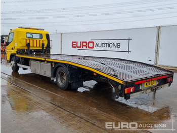 Camión caja abierta para transporte de equipos pesados 2016 Mitsubishi Fuso 7C18: foto 3
