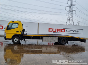 Camión caja abierta para transporte de equipos pesados 2016 Mitsubishi Fuso 7C18: foto 2