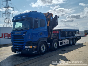 Camión caja abierta SCANIA R 490