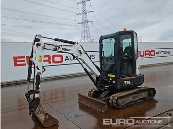 Miniexcavadora BOBCAT E26