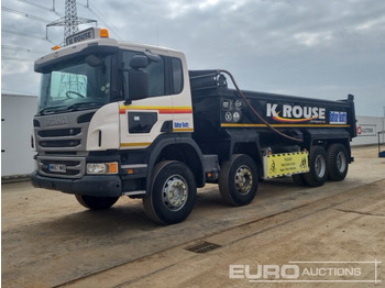 Camión volquete SCANIA P 410