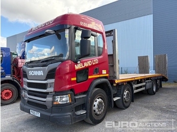 Camión caja abierta SCANIA P 410
