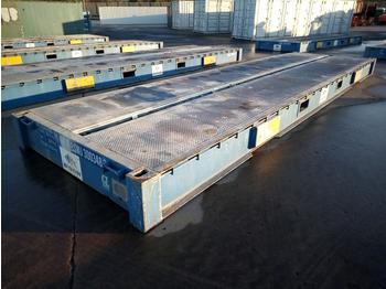 Carrocería intercambiable/ Contenedor 30' Flat Rack Container Bridge: foto 1