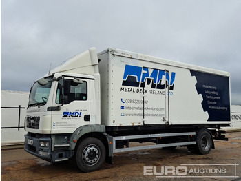 Camión caja cerrada MAN TGM 18.240