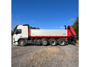 Camión caja abierta, Camión grúa Volvo FM 8x4 500: foto 4