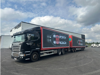 Camión caja cerrada SCANIA R 450
