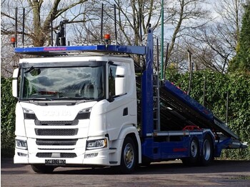 Camión portavehículos Scania G370 KÁSSBOHRER CITYTRANS PRO 5 CARS WINCH: foto 1