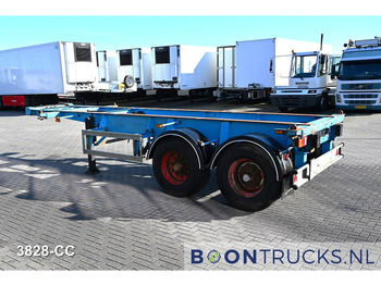 Semirremolque portacontenedore/ Intercambiable Schweriner Nutzfahrzeuge CS 20 CHASSIS | 20ft * STEEL SUSPENSION * BPW/DRUM * 9x AVAILABLE: foto 2 Semirremolque portacontenedore/ Intercambiable Schweriner Nutzfahrzeuge CS 20 CHASSIS | 20ft * STEEL SUSPENSION * BPW/DRUM * 9x AVAILABLE: foto 2