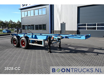 Semirremolque portacontenedore/ Intercambiable Schweriner Nutzfahrzeuge CS 20 CHASSIS | 20ft * STEEL SUSPENSION * BPW/DRUM * 9x AVAILABLE: foto 3 Semirremolque portacontenedore/ Intercambiable Schweriner Nutzfahrzeuge CS 20 CHASSIS | 20ft * STEEL SUSPENSION * BPW/DRUM * 9x AVAILABLE: foto 3