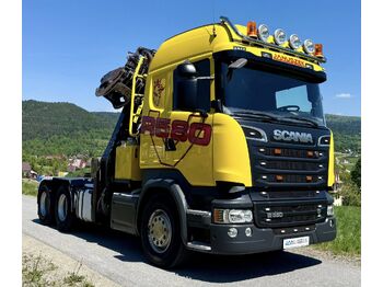 Camión forestal SCANIA R 580