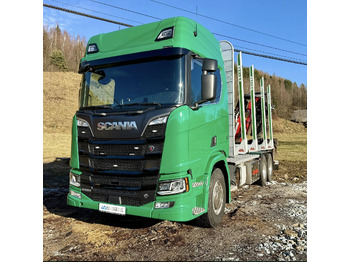 Camión forestal SCANIA R 580
