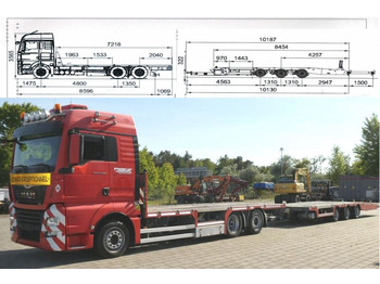 Camión portavehículos MAN TGX