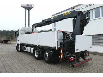 Camión caja abierta, Camión grúa MERCEDES-BENZ Mercedes-Benz Antos Pritsche Heckkran 2543 L/6x2: foto 4
