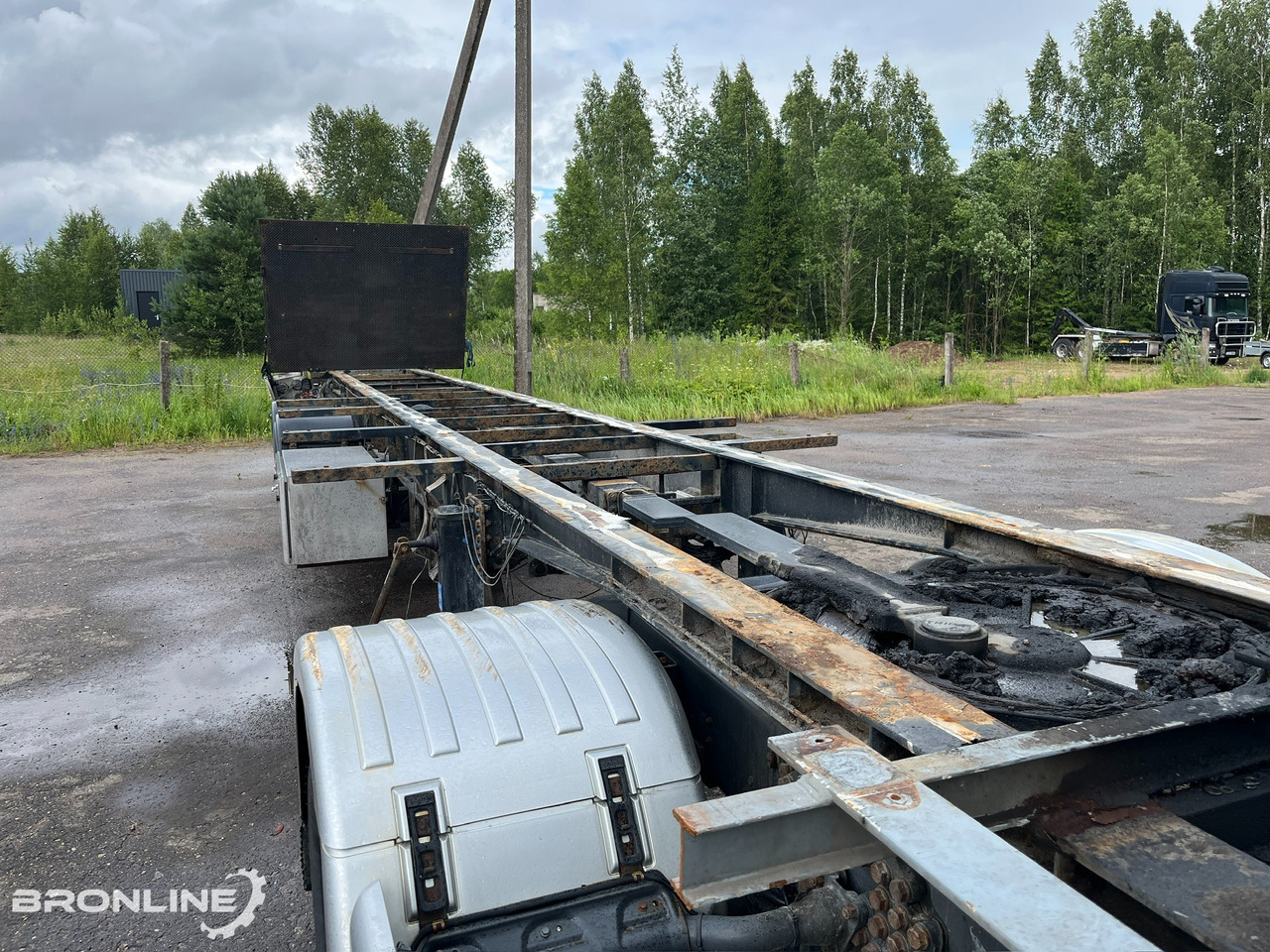GS*Meppel OB120-2000 semi-trailer chassis - Remolque chasis: foto 1 GS*Meppel OB120-2000 semi-trailer chassis - Remolque chasis: foto 1