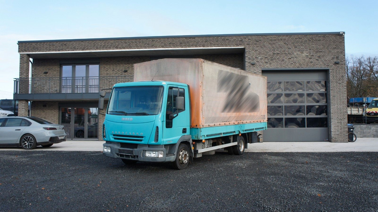 Iveco Eurocargo ML80E21 Pritsche + Plane - Furgoneta con caja de lona: foto 1 Iveco Eurocargo ML80E21 Pritsche + Plane - Furgoneta con caja de lona: foto 1
