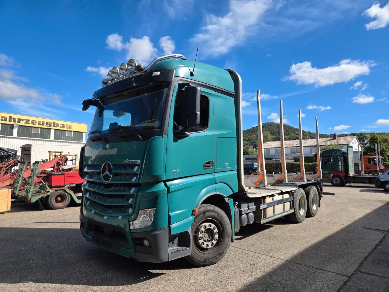 Mercedes-Benz Actros 2645 Holztransporter ohne Kran - Camión forestal: foto 1 Mercedes-Benz Actros 2645 Holztransporter ohne Kran - Camión forestal: foto 1