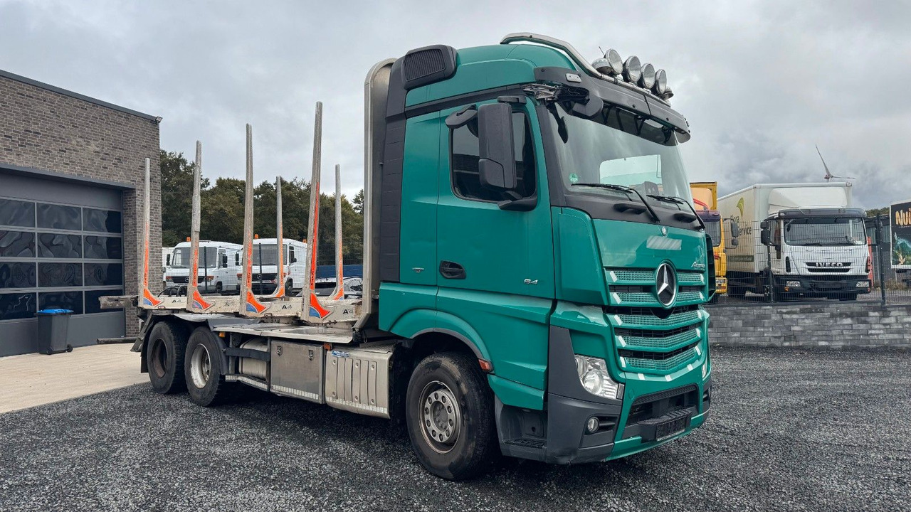 Mercedes-Benz Actros 2645 Holztransporter ohne Kran - Camión forestal: foto 3 Mercedes-Benz Actros 2645 Holztransporter ohne Kran - Camión forestal: foto 3