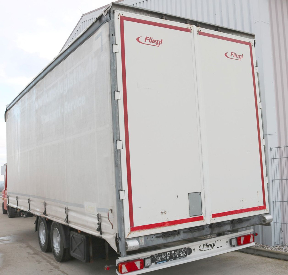 Fliegl TPS 118 Tandem Anh. 11,8t verzinkt + EDSCHA - Remolque con toldo: foto 2 Fliegl TPS 118 Tandem Anh. 11,8t verzinkt + EDSCHA - Remolque con toldo: foto 2
