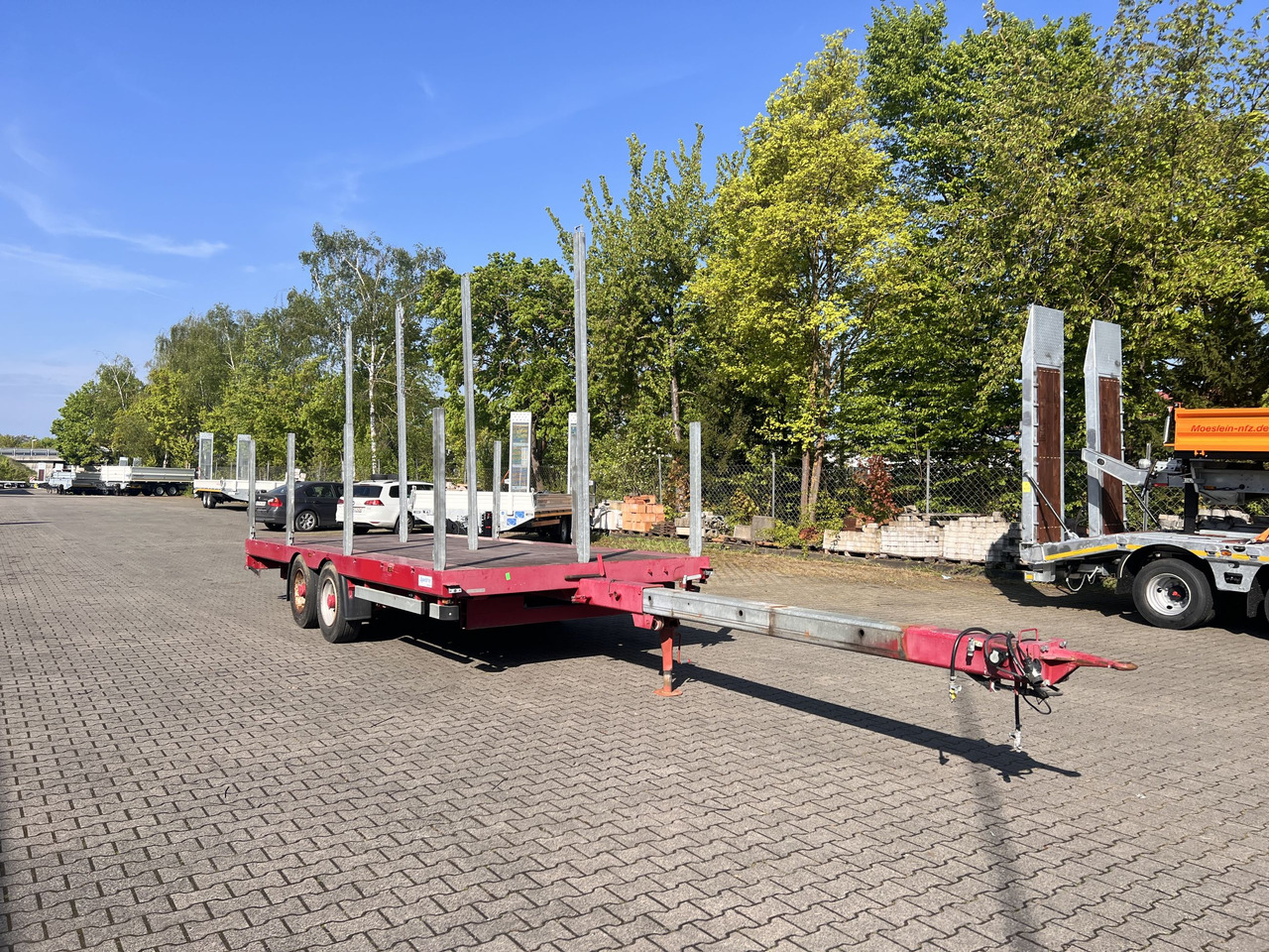 Auwaerter X-LTL110 Tandempritsche, ausziehbar - Remolque caja abierta: foto 2 Auwaerter X-LTL110 Tandempritsche, ausziehbar - Remolque caja abierta: foto 2