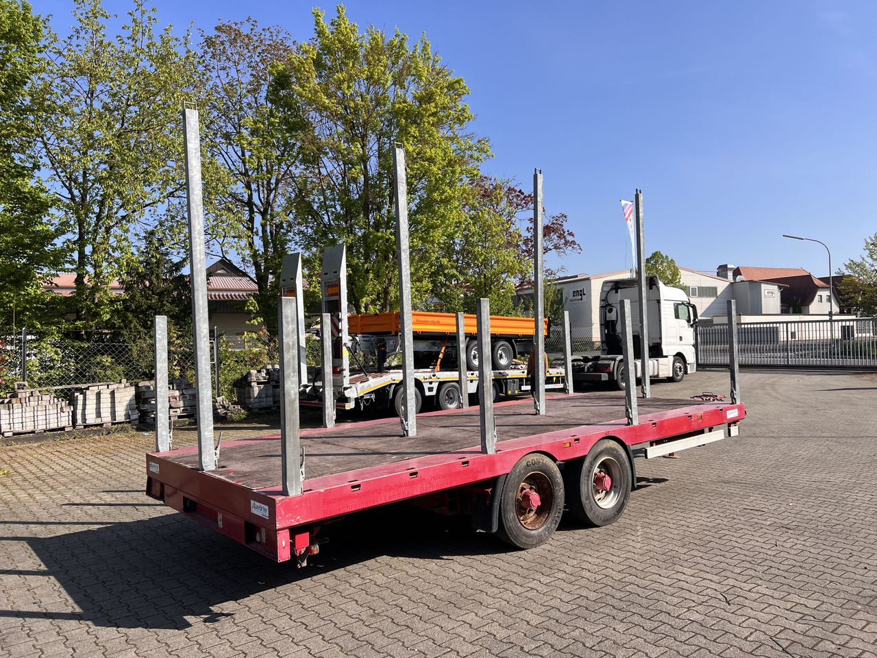 Auwaerter X-LTL110 Tandempritsche, ausziehbar - Remolque caja abierta: foto 4 Auwaerter X-LTL110 Tandempritsche, ausziehbar - Remolque caja abierta: foto 4