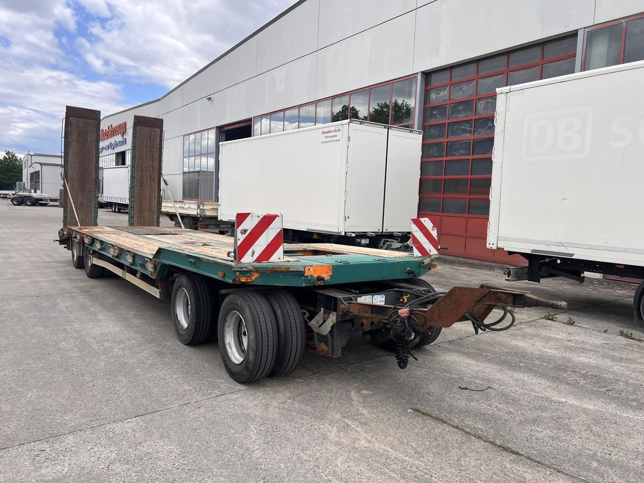 Humbaur 4 Achs Tiefladeranhänger, kein Müller Mitteltal - Remolque góndola rebajadas: foto 4 Humbaur 4 Achs Tiefladeranhänger, kein Müller Mitteltal - Remolque góndola rebajadas: foto 4