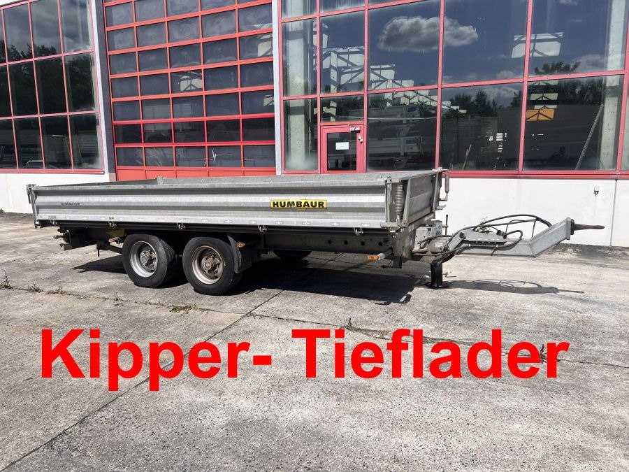 Humbaur htk105024 Tandemkipper- Tieflader - Remolque volquete: foto 1 Humbaur htk105024 Tandemkipper- Tieflader - Remolque volquete: foto 1