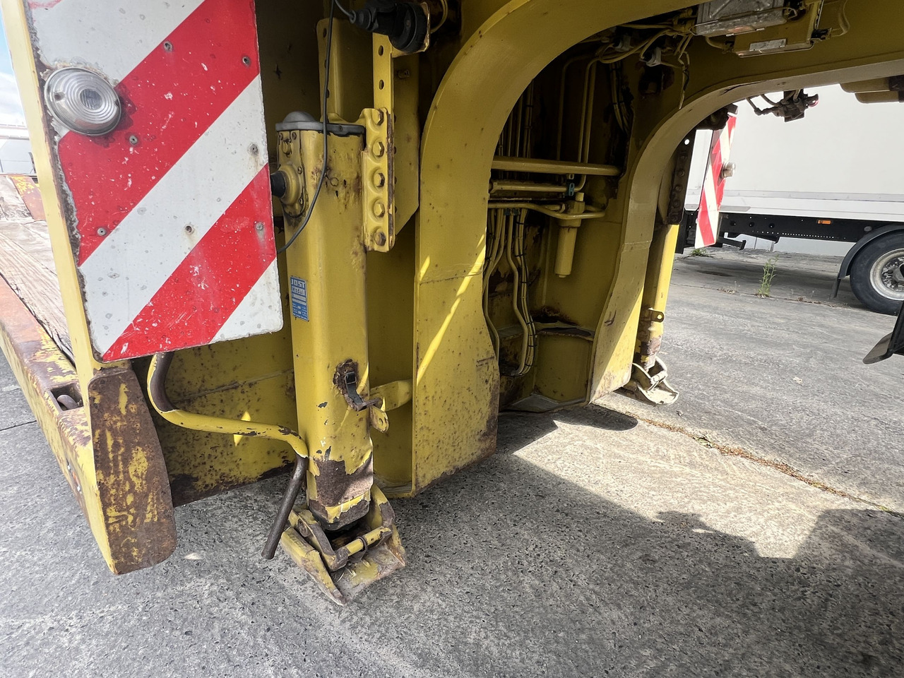 Semirremolque góndola rebajadas para transporte de equipos pesados LANGENDORF SATBUE 30/38  3 Achs Tiefbett- Satteltieflader: foto 6