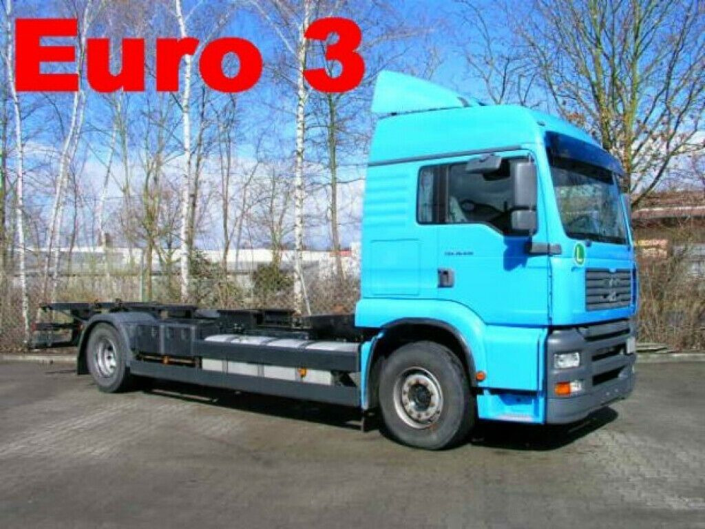 MAN 18.410 TGA2 Achs BDF- LKW - Camión portacontenedore/ Intercambiable: foto 1 MAN 18.410 TGA2 Achs BDF- LKW - Camión portacontenedore/ Intercambiable: foto 1