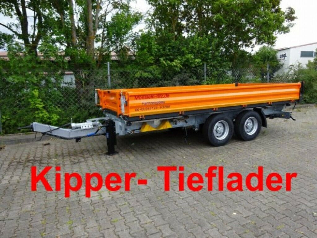 Möslein 13 t Tandem 3- Seitenkipper Tieflader-- Neufahr - Remolque volquete: foto 2 Möslein 13 t Tandem 3- Seitenkipper Tieflader-- Neufahr - Remolque volquete: foto 2