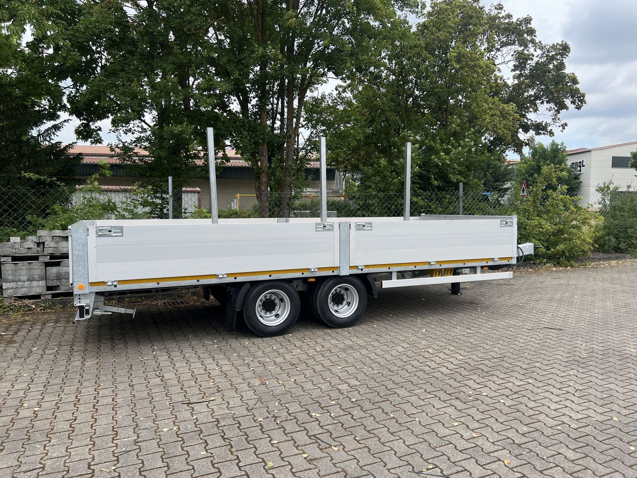 Möslein 14,4 t Tandem- Pritschenanhänger- Tieflader - Remolque caja abierta: foto 5 Möslein 14,4 t Tandem- Pritschenanhänger- Tieflader - Remolque caja abierta: foto 5