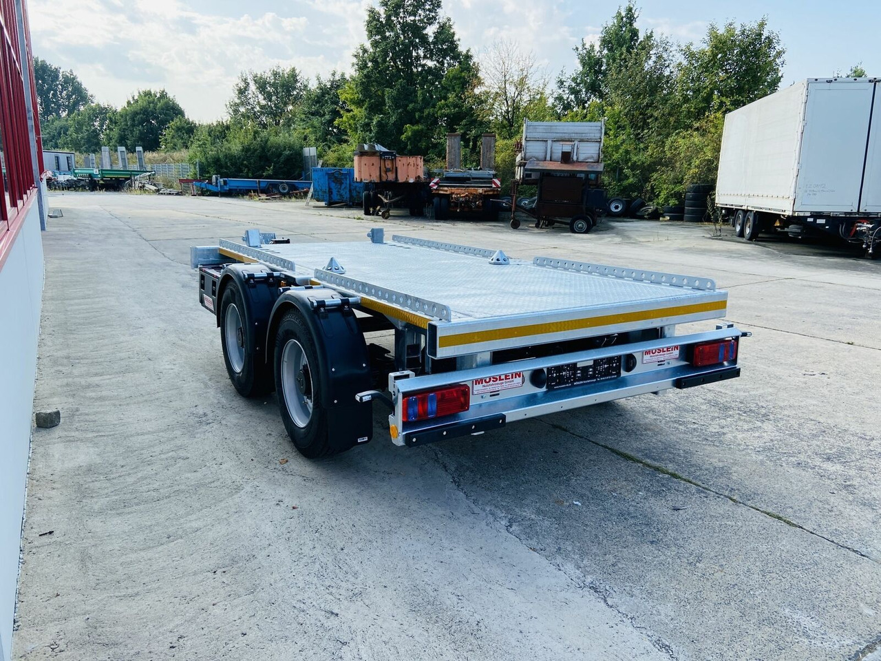 Möslein 14 t Tandem- Absetzmuldenanhänger,geschlossenen - Remolque multilift/ Portacontenedores de cadenas: foto 3 Möslein 14 t Tandem- Absetzmuldenanhänger,geschlossenen - Remolque multilift/ Portacontenedores de cadenas: foto 3