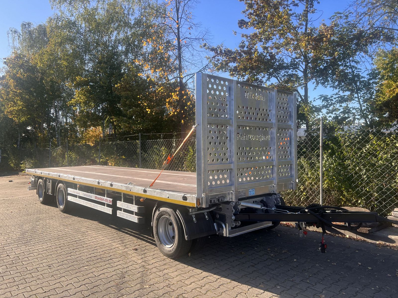 Möslein 3 Achs Jumbo- Plato- Anhänger 10 m, Mega - Remolque caja abierta: foto 2 Möslein 3 Achs Jumbo- Plato- Anhänger 10 m, Mega - Remolque caja abierta: foto 2