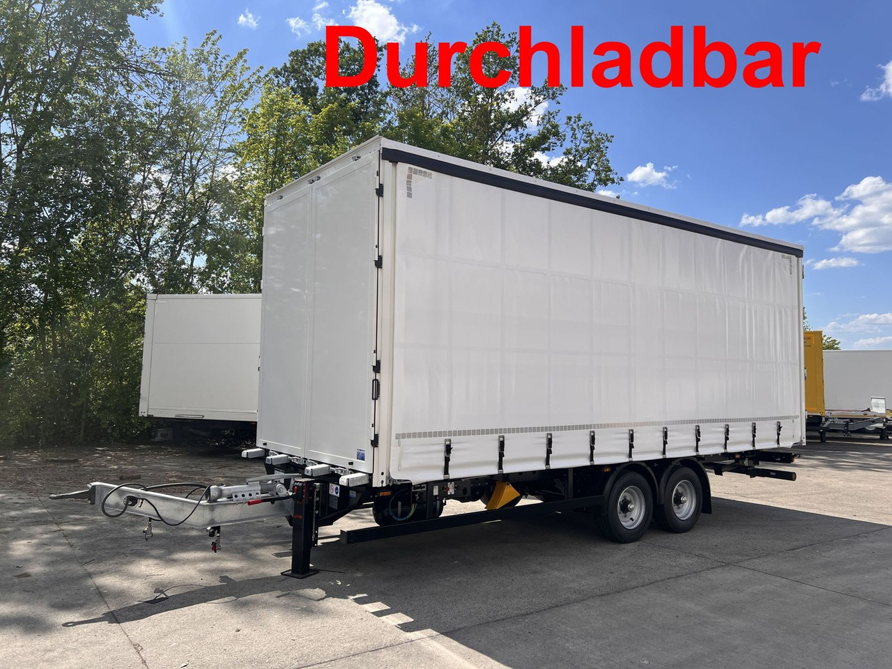 Möslein NEUER Tandem- Planenanhänger Durchladbar - Remolque con toldo: foto 1 Möslein NEUER Tandem- Planenanhänger Durchladbar - Remolque con toldo: foto 1