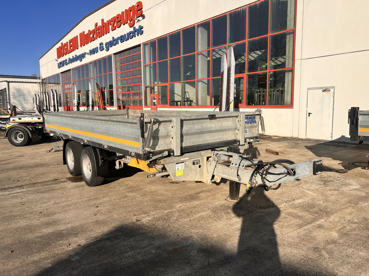 Möslein TDS 13 Schwebheim 13 t Tandemkipper- Tieflader - Remolque volquete: foto 3 Möslein TDS 13 Schwebheim 13 t Tandemkipper- Tieflader - Remolque volquete: foto 3