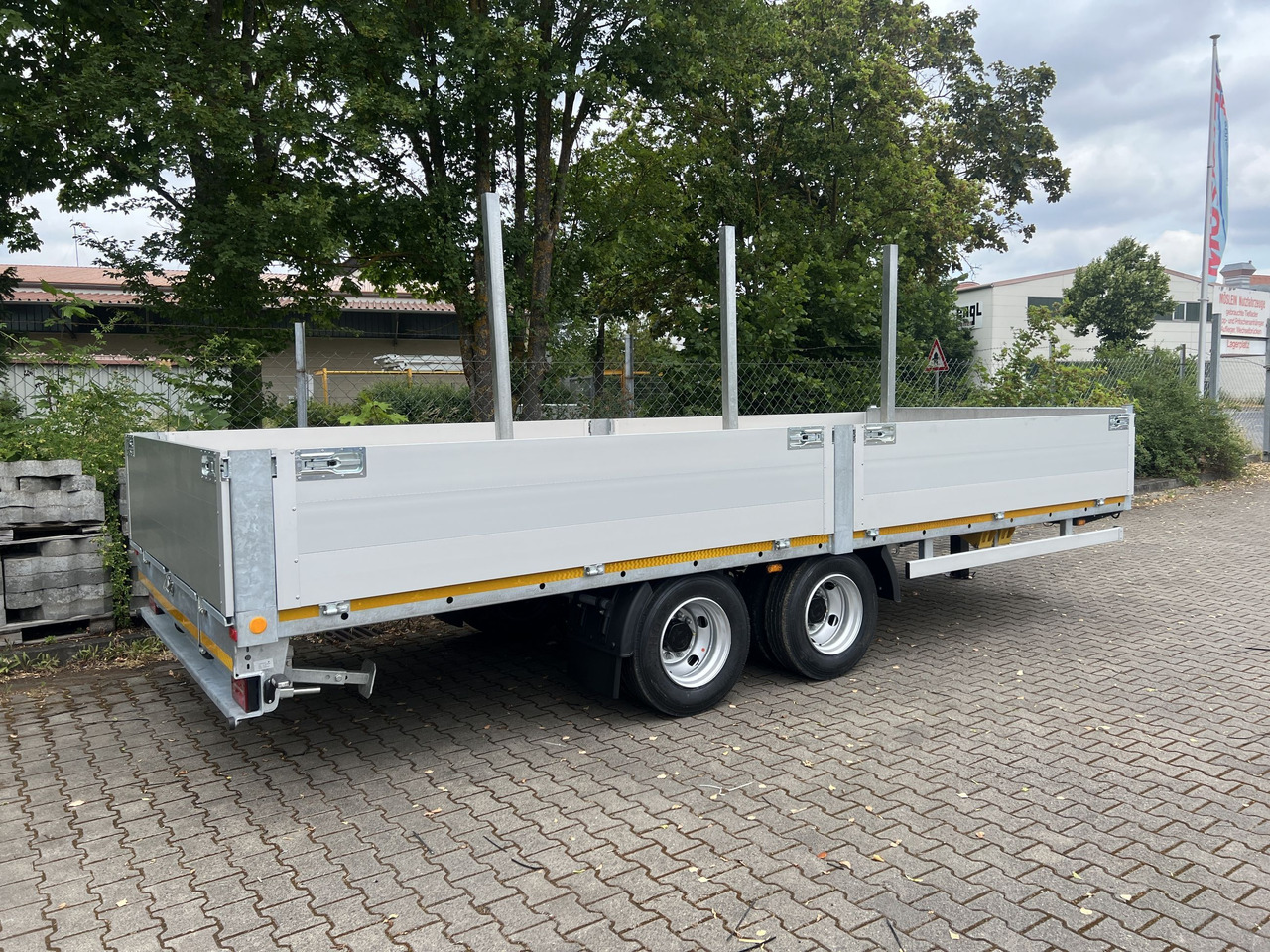Möslein THT 14,4 G 6,2 L 14,4 t Tandem- Pritschenanhänger- Tieflader - Remolque caja abierta: foto 3 Möslein THT 14,4 G 6,2 L 14,4 t Tandem- Pritschenanhänger- Tieflader - Remolque caja abierta: foto 3